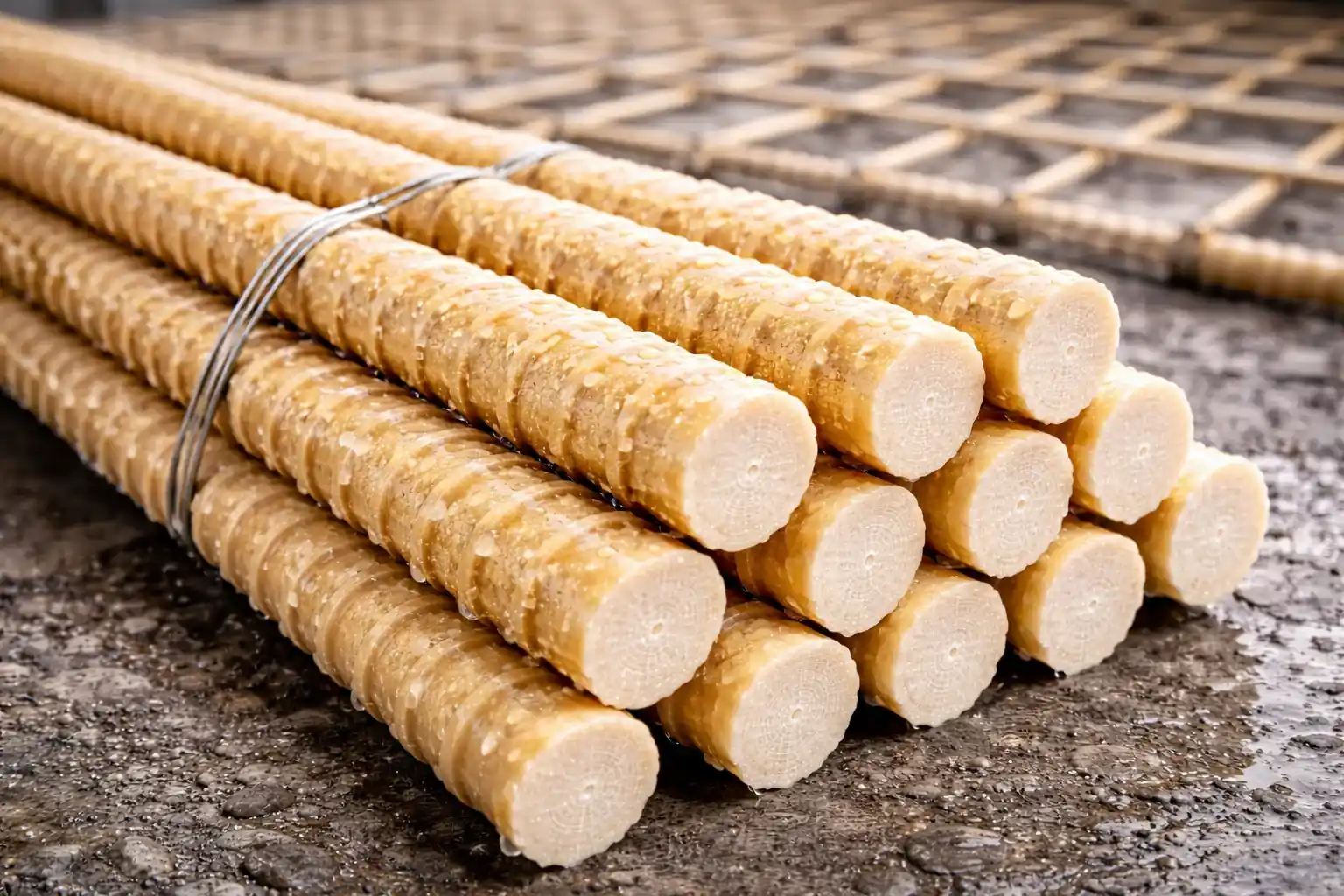 gfrp rebar closeup